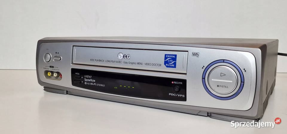Video magnetowid LG 6 head LV 2767 LV2767 Międzychód