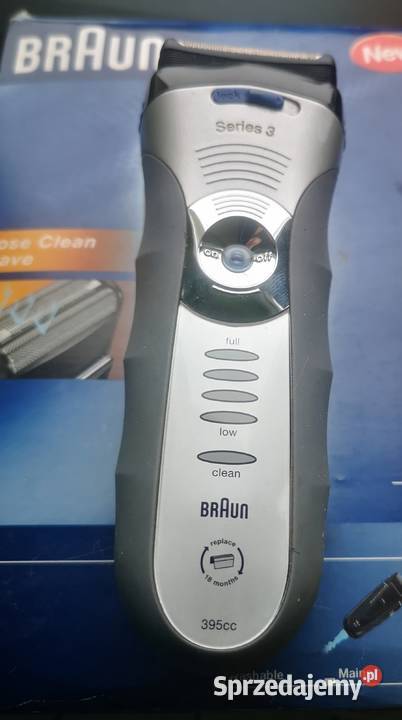 Golarka Braun 395cc series 3 śląskie Zawiercie