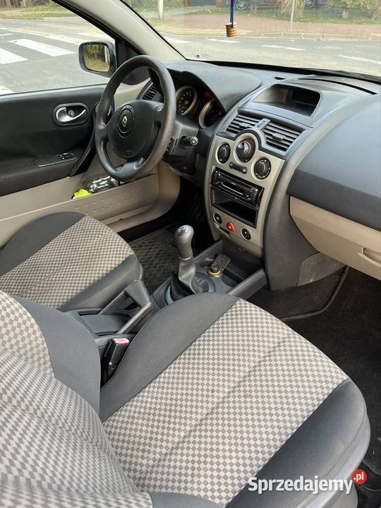 Renault Megane II 14 16V do jazdy opłaty na poduszka powietrzna