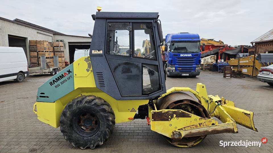 Walec Rammax RW3005SPT 35t kołekgładki pług Rok produkcji 2008 Sochaczew