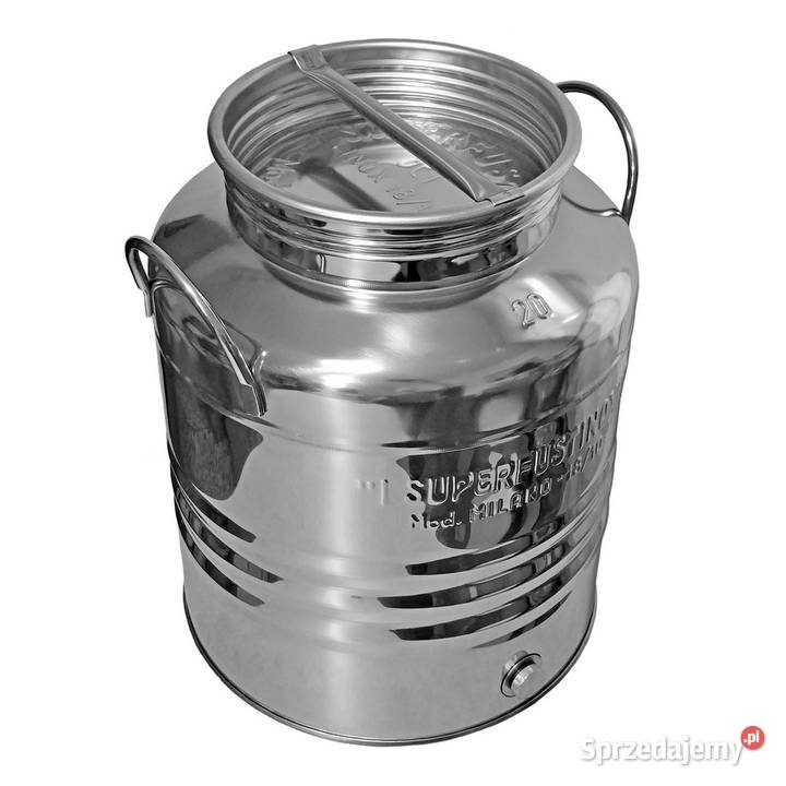Bańka beczka ze stali nierdzewnej inox 20L na Siemianowice Śląskie