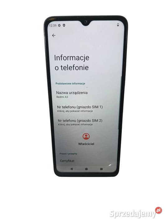 Smartfon Redmi A3 364GB Katowice