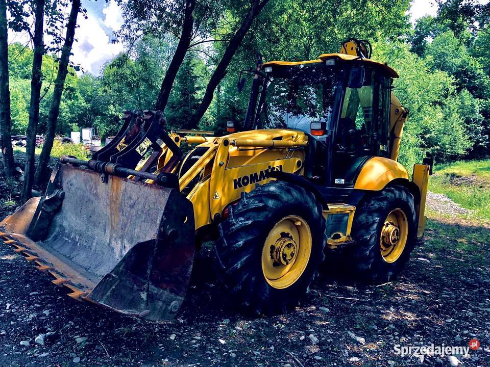 Komatsu wb93S Koparko ładowarka 8500h Mszana Dolna