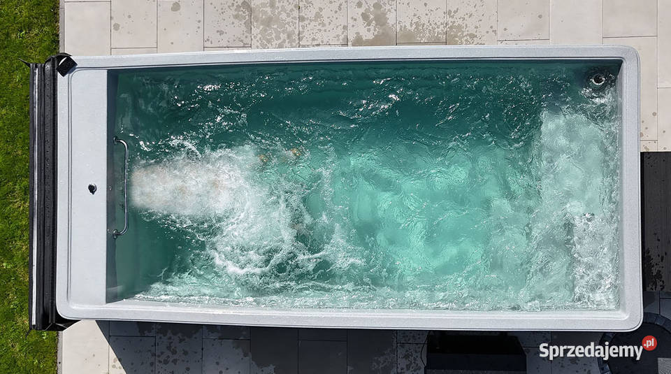 BASEN WOLNOSTOJĄCY OGRODOWY 8m3 Z PRZECIWPRĄDEM Karpacz