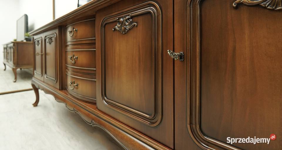 Stylowa komoda ludwik renowacji wielkopolskie