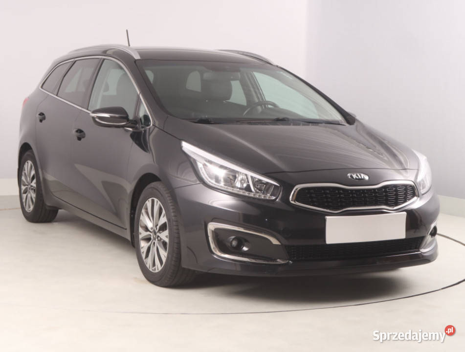 Kia Ceed 16 CRDi czarny Cee'd dolnośląskie Bielany Wrocławskie