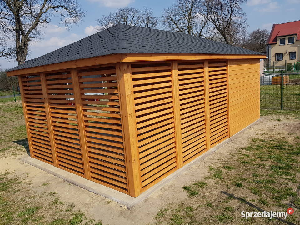 Altana ogrodowa z domkiem narzędziowym 35x6 Częstochowa