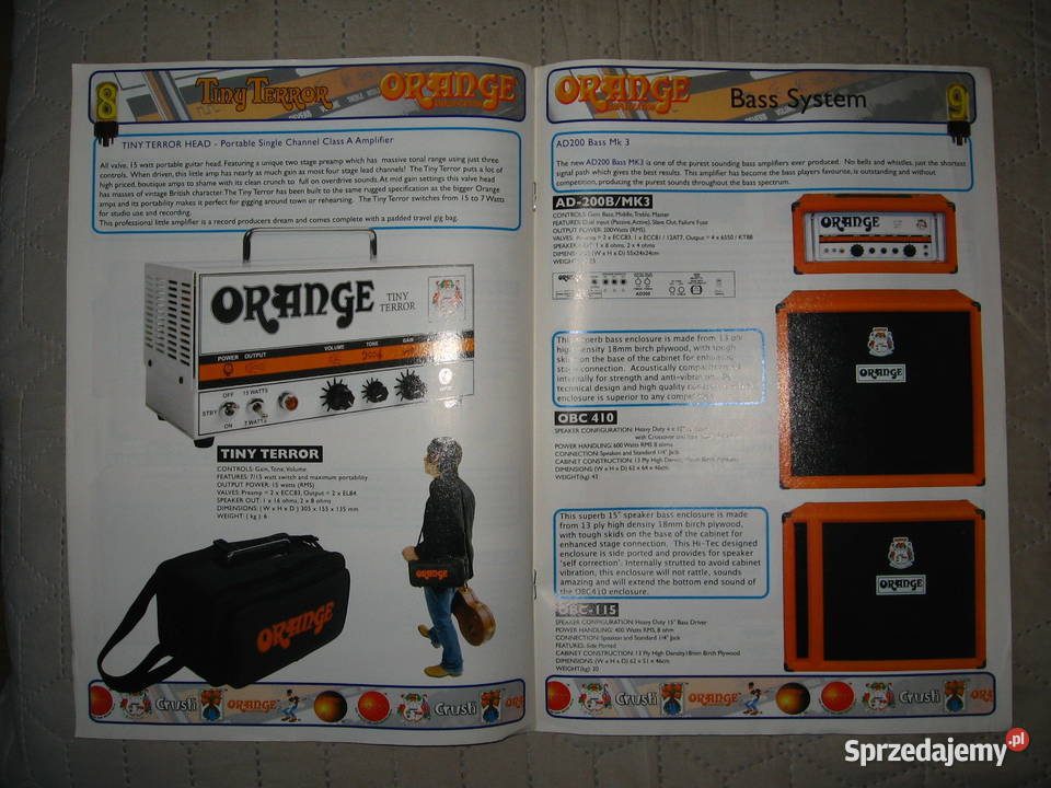 Orange Amps Professional Guitar Amplification sprzedam