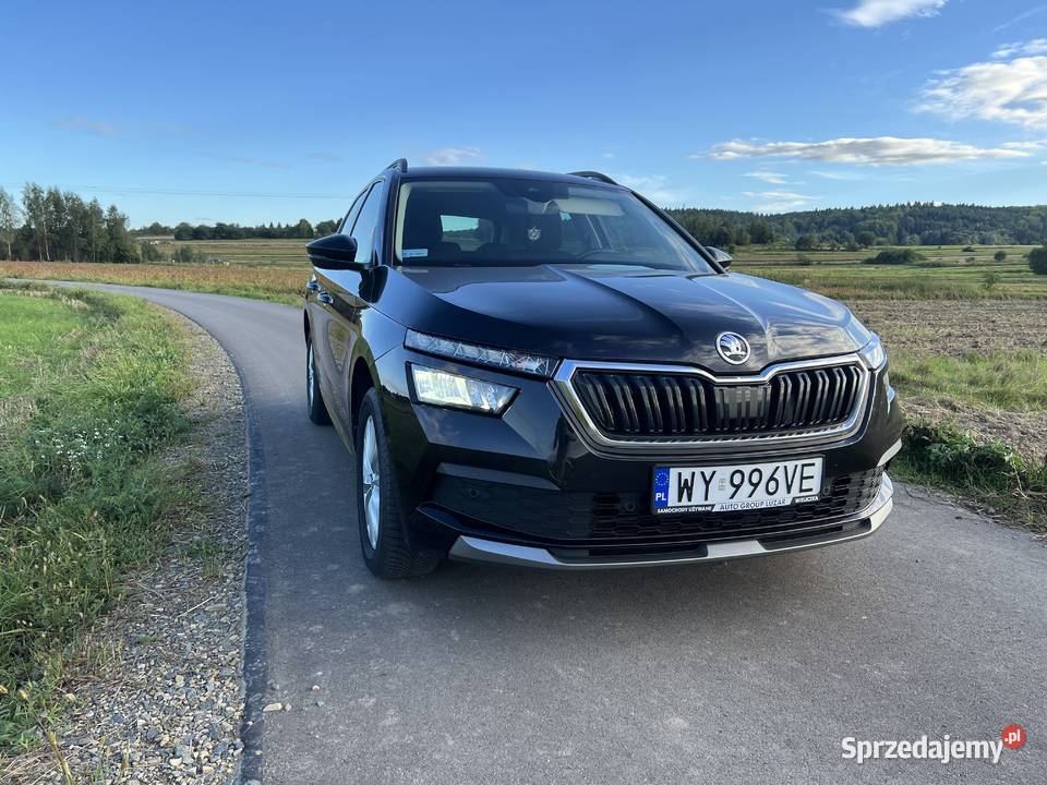 Skoda Kamiq 2021 Salon Polska Bezwypadkowa Stan ABS Motoryzacja Krosno