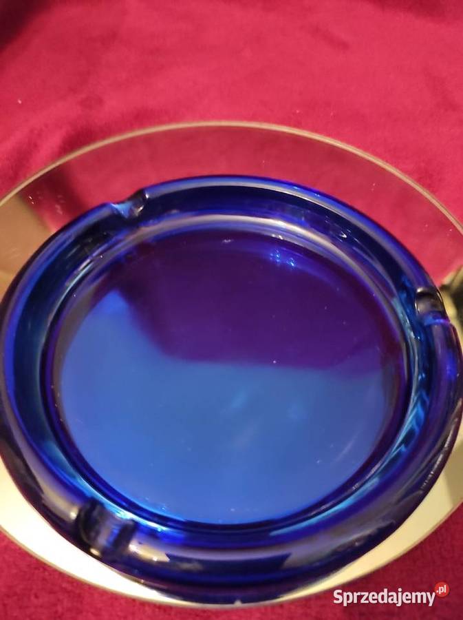 KOBALTOWE SZKLO VINTAGE Pabianice