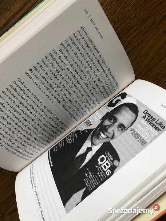 Just My Type A Book About Fonts Simon Garfield Rok wydania 2010 Szramowo sprzedam
