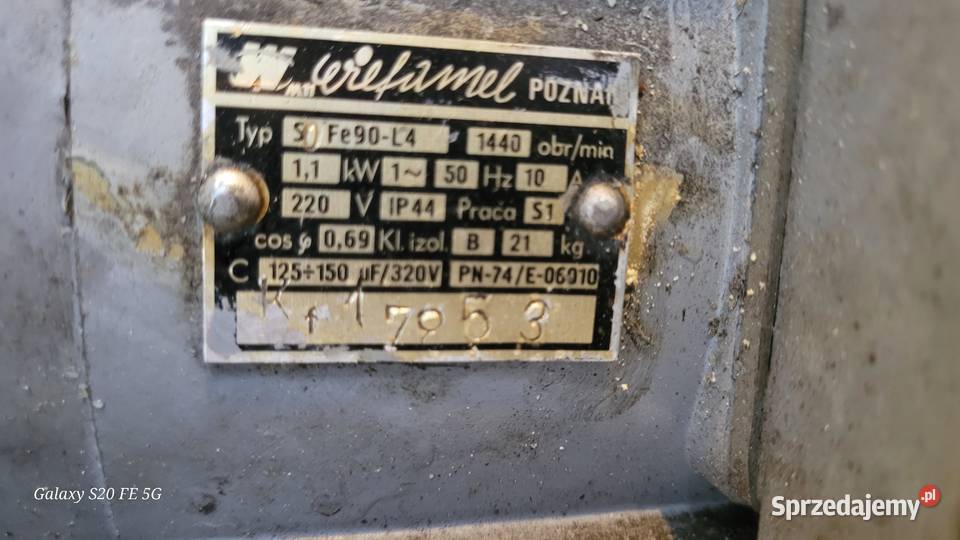 Sprzedam silnik elektryczny 11 Wiefamel Izbica Kujawska