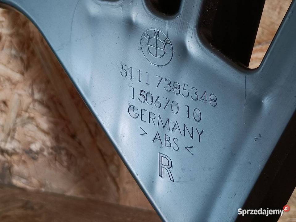 BMW 5 G30 G31 ŚLIZG ZDERZAKA PRAWY PRZÓD osobowe