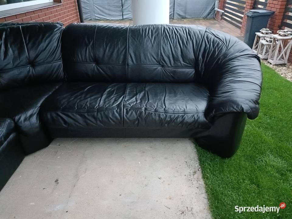 Sprzedam narożnik ze skóry Konin sprzedam