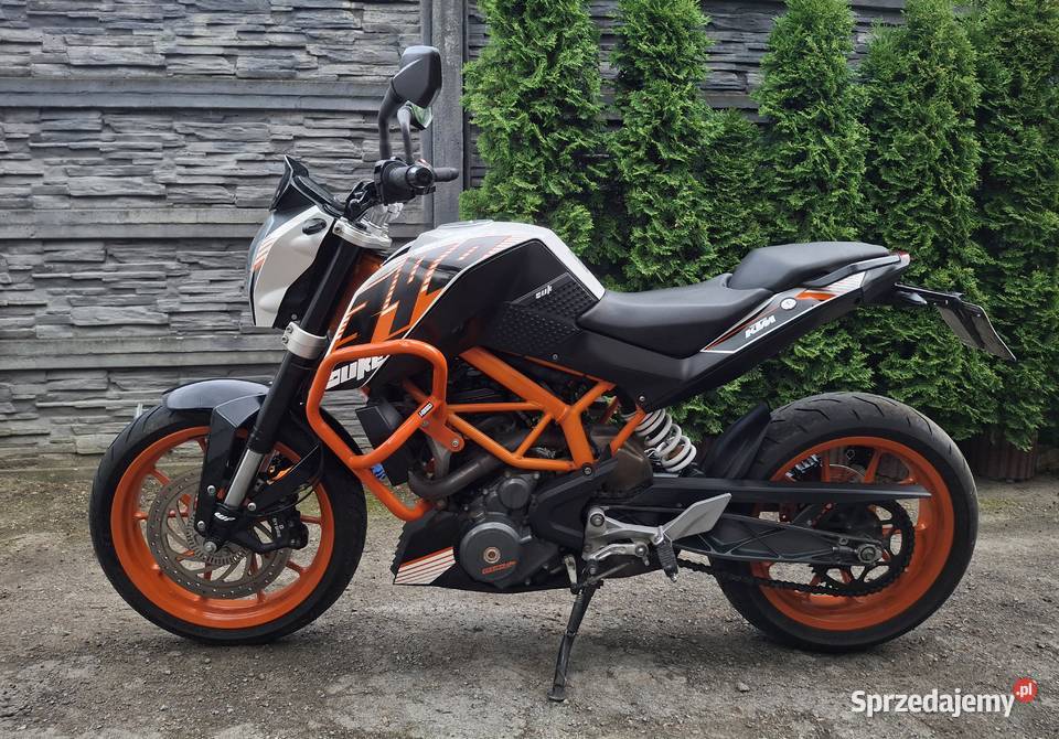 KTM Duke 390 2016 44 konie A2 Poręba