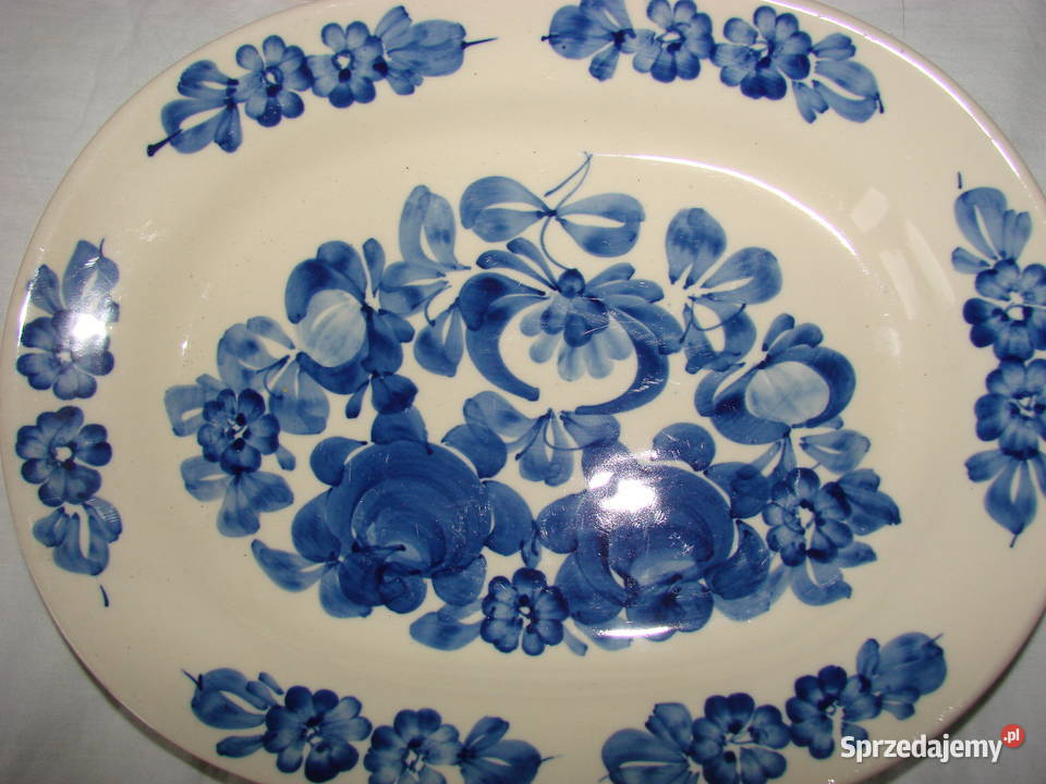 Włocławek fajansowy talerz PRL Kolekcje Pruszcz Gdański sprzedam