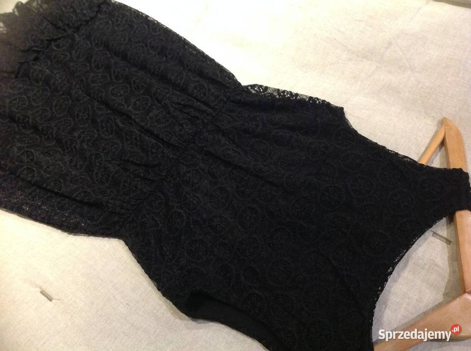 Sukienka Koronkowa Czarna Damska S j Nowa Nowa Sól sprzedam