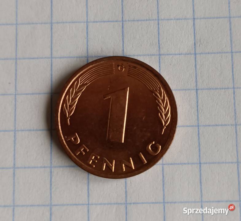 1 FENIG 1 PFENNIG 1985 G NIEMCY Piszczac sprzedam