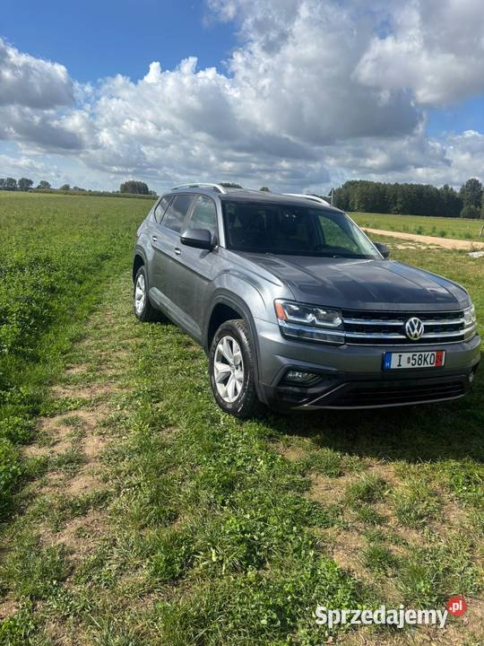 Volkswagen Atlas SE 36 V6 FSI 4MOTION 2018 nieuszkodzony Pozostałe Dąbrowa Białostocka