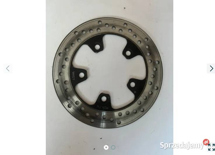 tarcza hamulcowa tył Suzuki SV 650 N