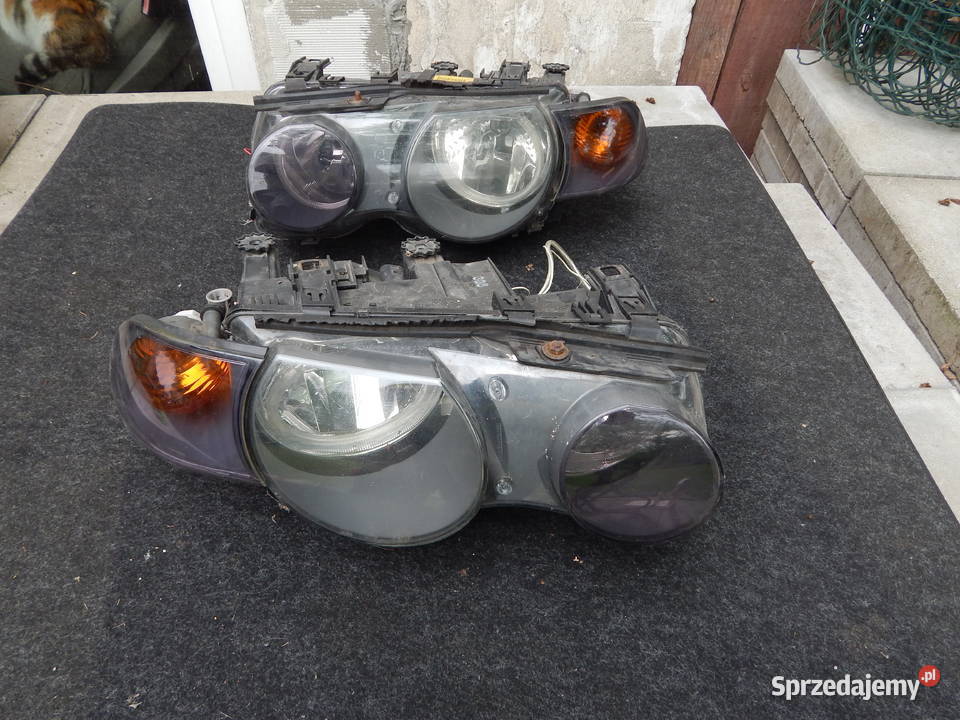 REFLEKTOR LAMPA LEWA PRAWA PRZÓD BMW 3 E46 Warszawa