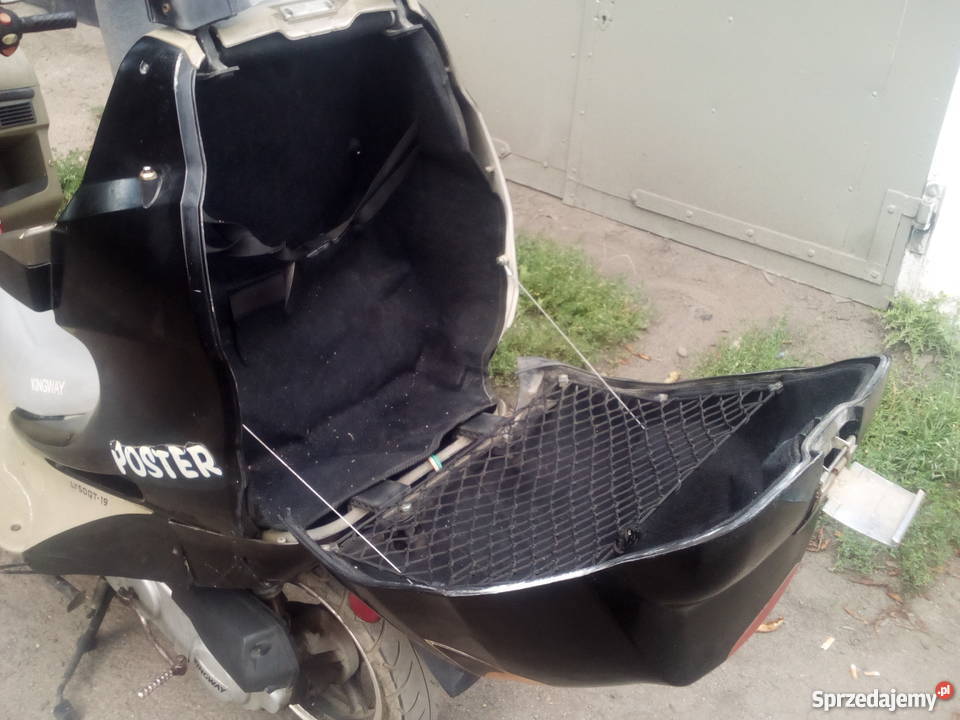 Skuter z dachem Kingway Poster 50 pas napędowy Kingway