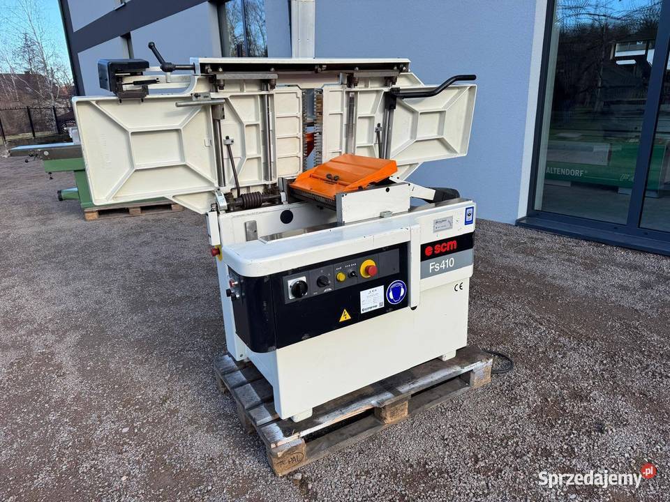 Wyrówniarko grubościówka SCM FS 410 strugarka
