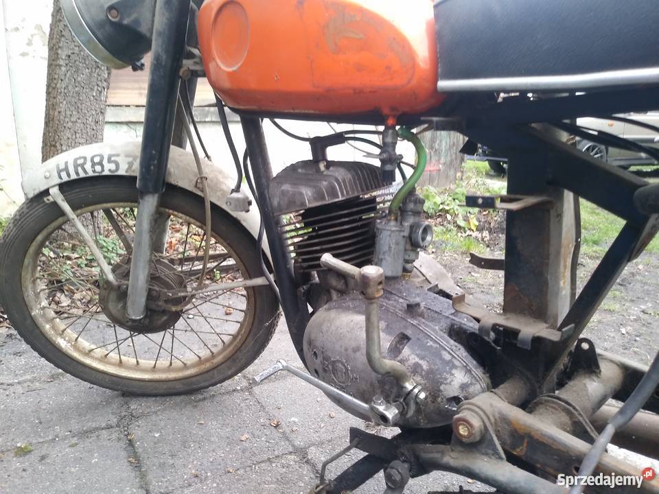 Wsk 125 do remontu brak dokumentów WSK śląskie