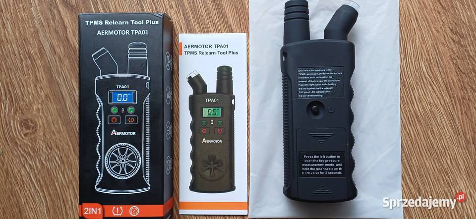 Narzędzie 2 in 1 do ponownej nauki TPMS Aermotor