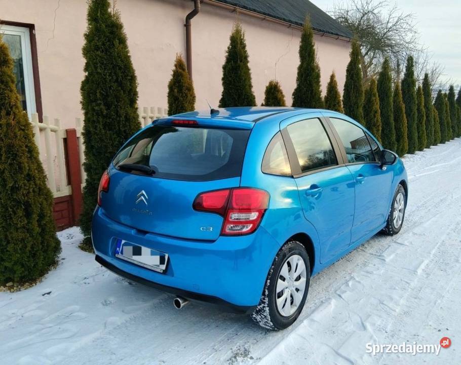 ŚLICZNY CITROEN C3 II2011R14 BENZYNKANISKI garażowany C3 Radomsko