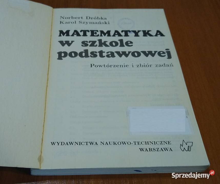 Matematyka w szkole podstawowej powtórzenie i Podręczniki Gdańsk