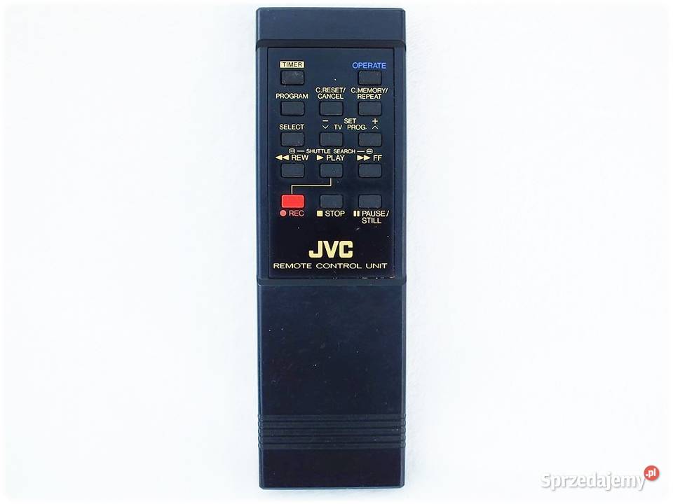 Pilot JVC PQ10344CG do magnetowidów VHS z lat Żary
