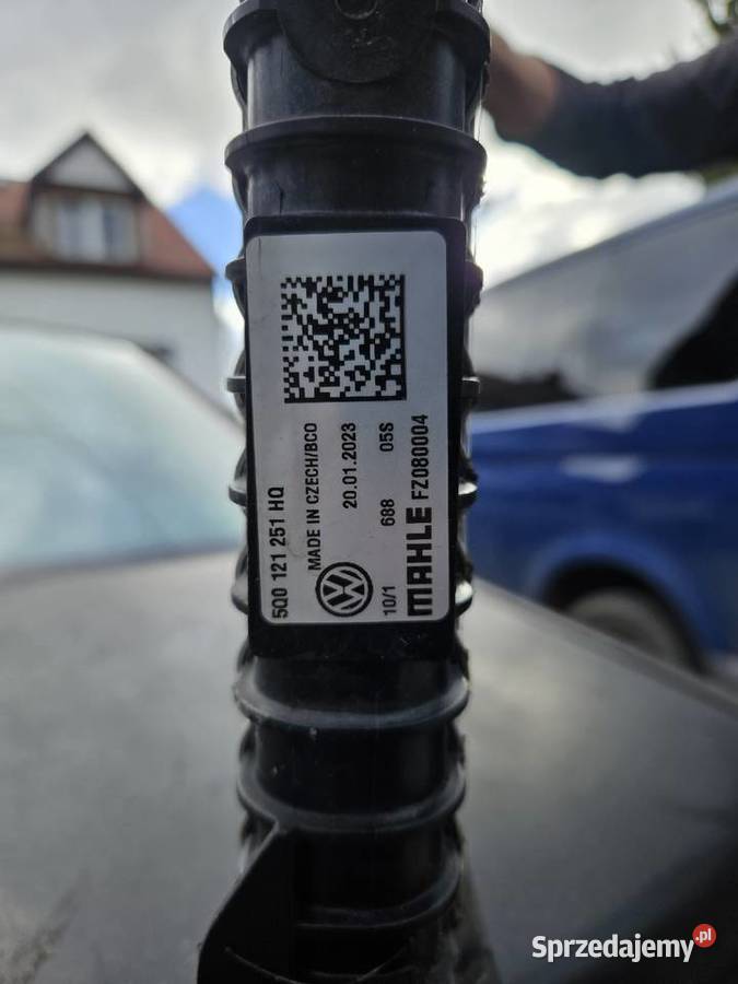 VV Golf 7 VII Variant Kombi Zderzak Tył Tylny osobowe