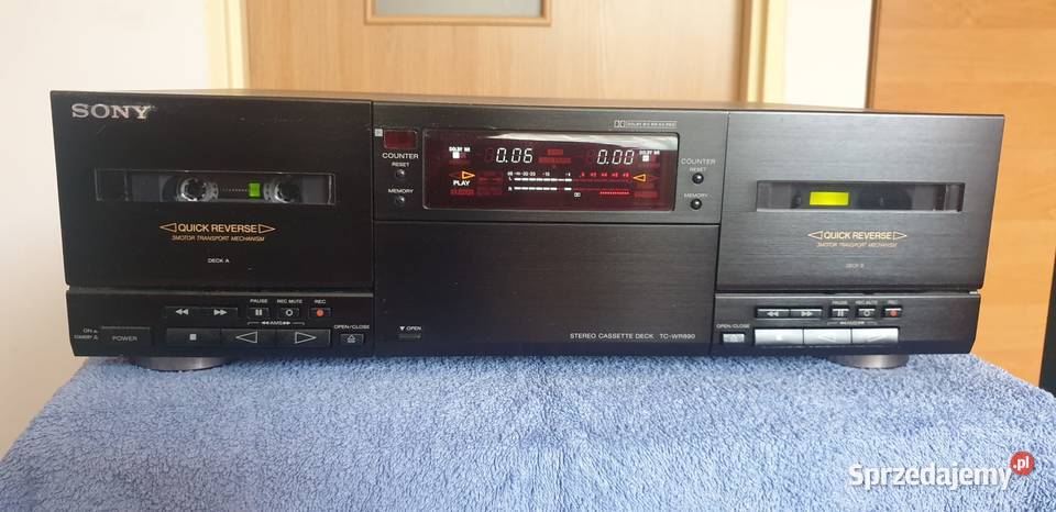 Magnetofon Sony TCWR890 Magnetofony Nowy Sącz