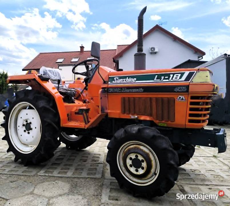 Traktor japoński Kubota Sunshine L118moc 18 Kubota Dębica