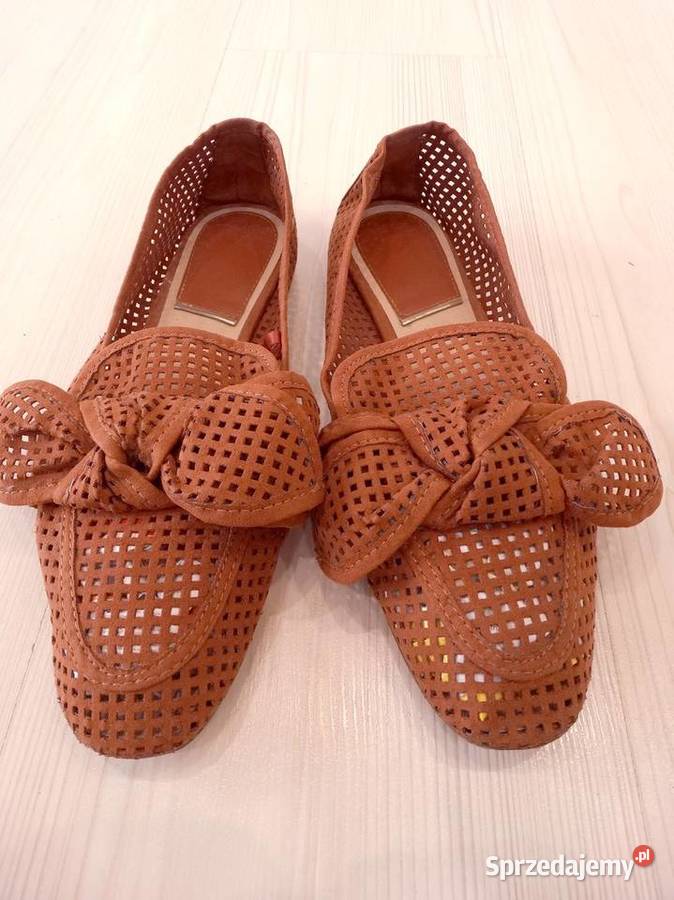 Buty Damskie Półbuty Lordsy Loafersy Brązowe Obuwie Łomża