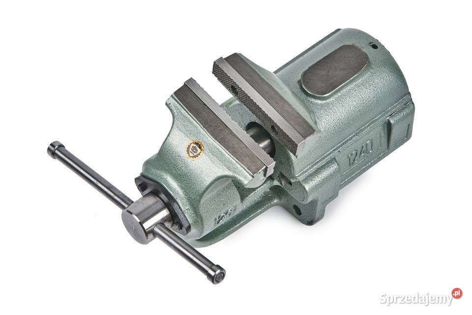 BisonBial 1240125 solidne Polskie imadło faktura Produkcja Lubań