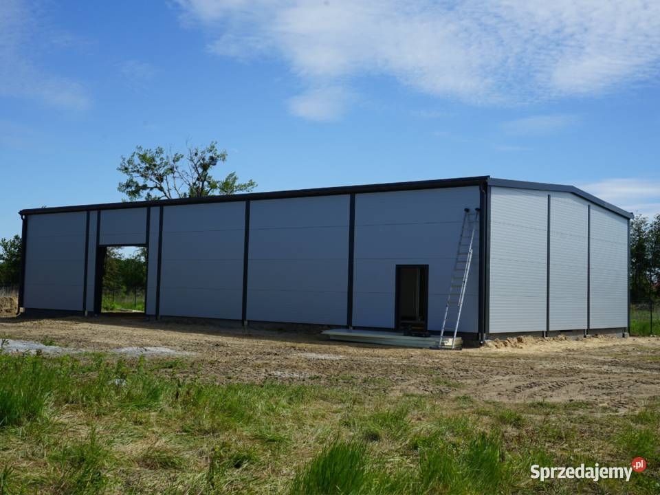 Konstrukcja stalowa 14x30x6 gotowa do odbioru Pozostałe wielkopolskie sprzedam