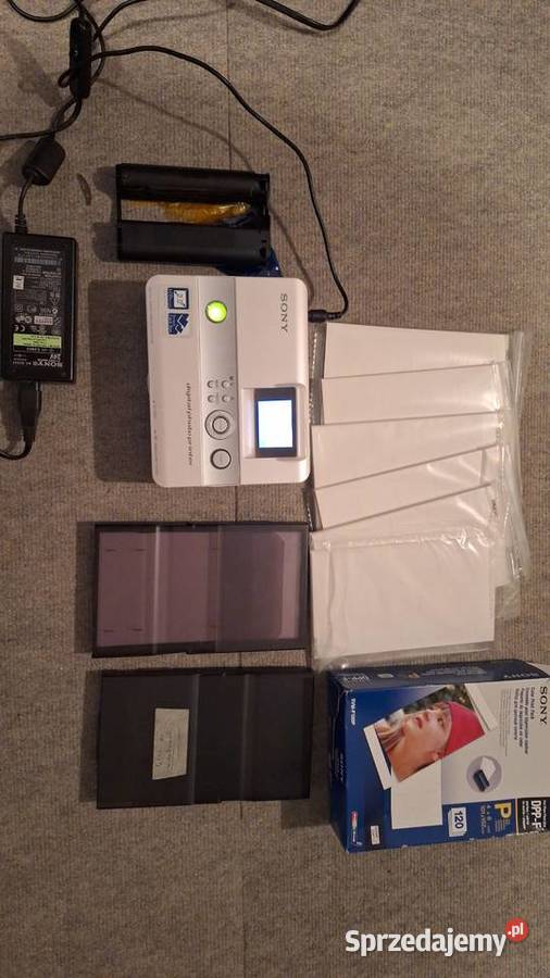 Mini drukarka Sony do zdjęć tanio zestaw Mysłowice