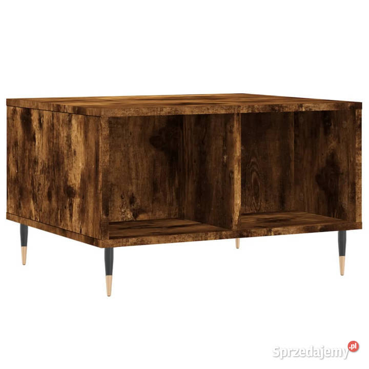 Stolik kawowy przydymiony dąb 60x50x365 WM830537 Warszawa sprzedam