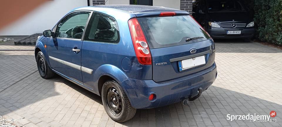Oszczędny Ford Fiesta 14 diesel 2007 r