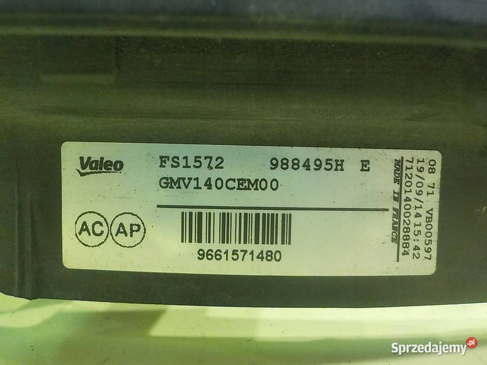 CITROEN DS4 16 EHDI 14r HB 5D wentylator mazowieckie Suków