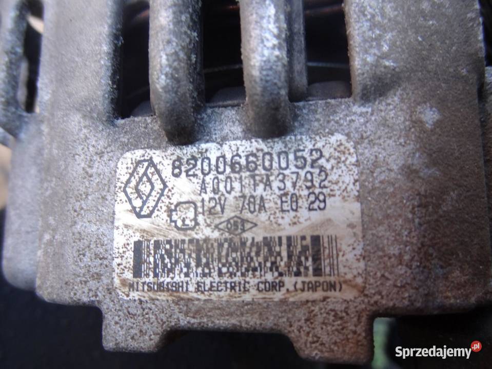 ALTERNATOR DACIA SANDERO LOGAN 8200660052 wielkopolskie