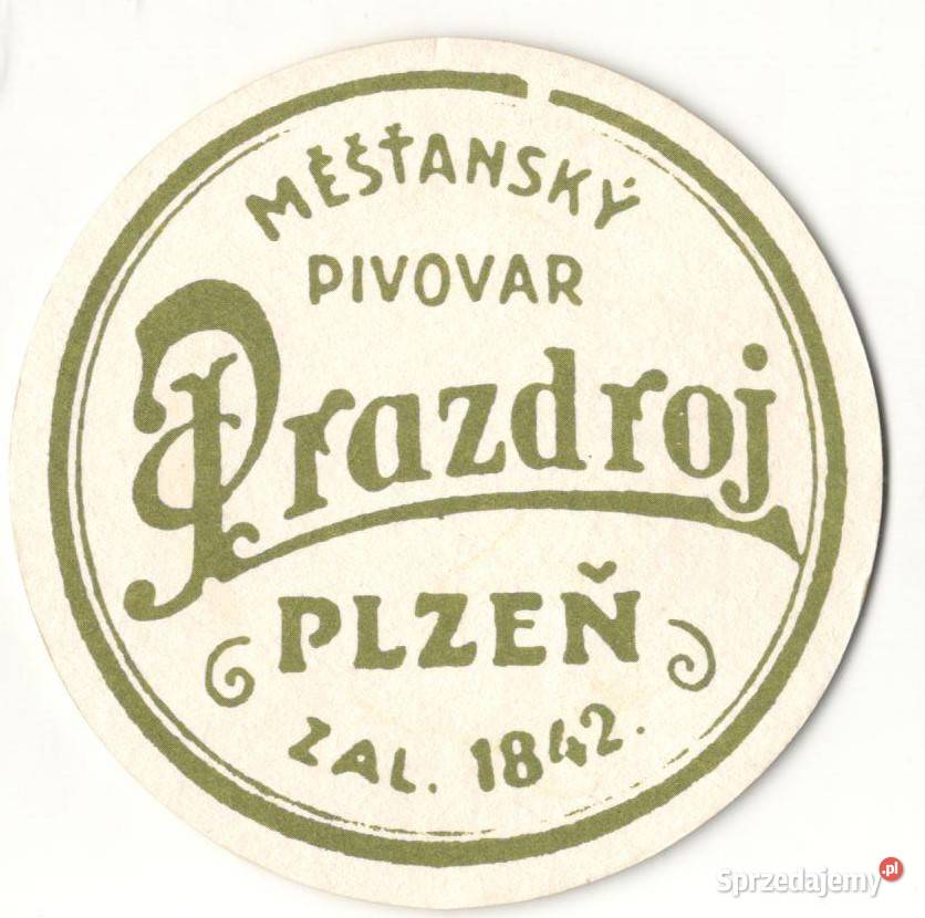 Pilsner Urquell podstawka do piwa 21 śląskie Gliwice