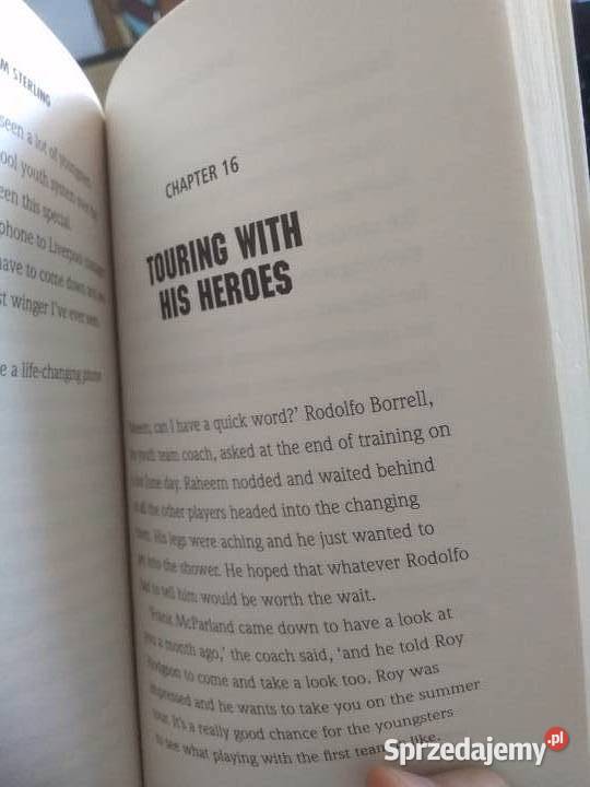 Raheem Sterling Young Lion książka England pomorskie Kwidzyn