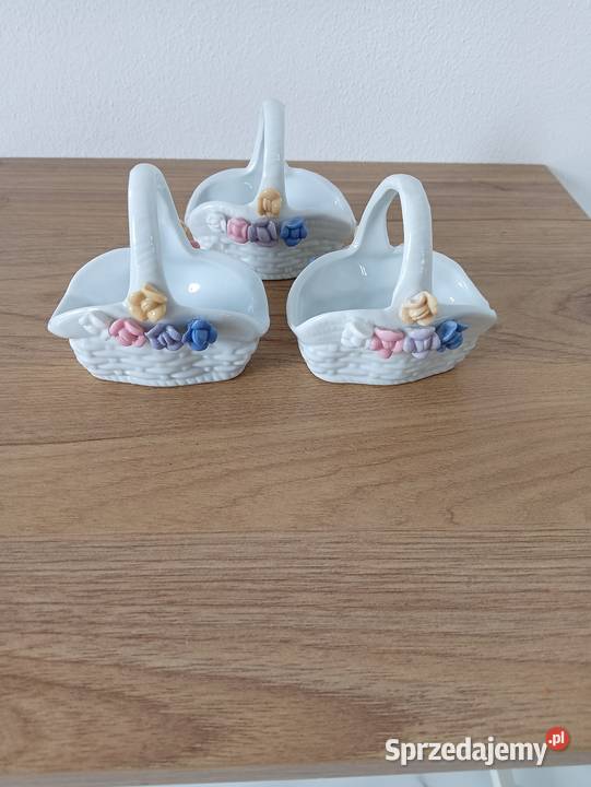 Koszyczki porcelanowe Porcelana i szkło Limanowa