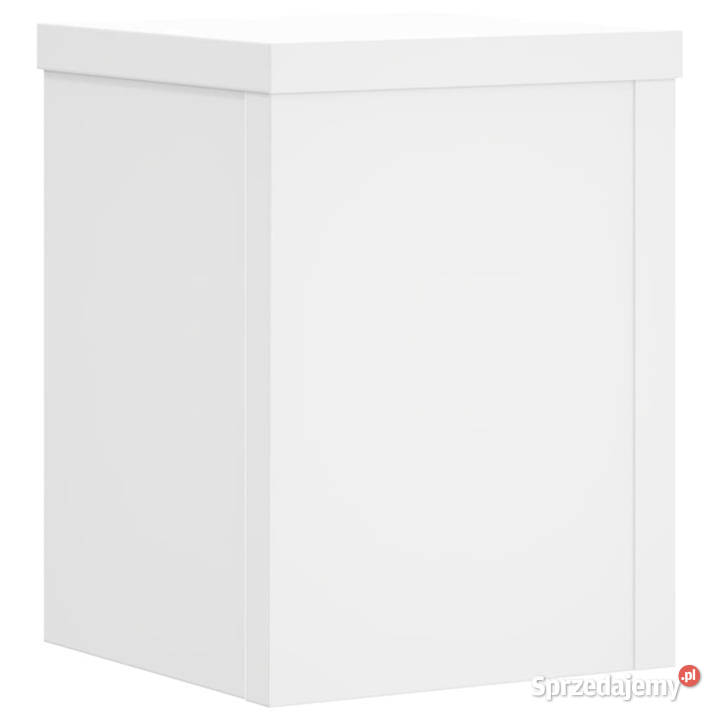 Podstawki pod doniczki 2 białe 15x15x20 WM852888 mazowieckie Warszawa