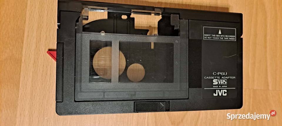 VHS kaseta matka adapter JVC Japan CP5U VHSC Kraków