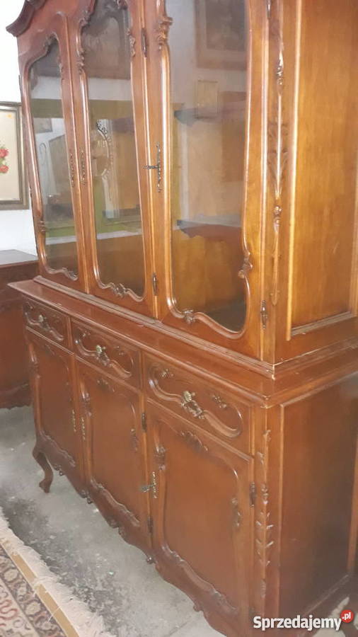 Witryna kredens ludwikowski Tarnogród