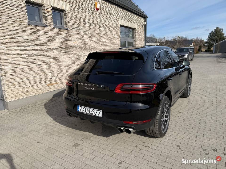 Porsche Macan S PDK 36 benzyna 340 4x4 2017r Porsche Koszalin